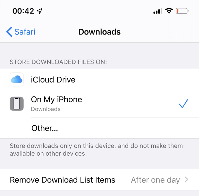 Ios 13 Safariのダウンロードマネージャーの保存先にicloud Driveなども設定可能 楽しくiphoneライフ Sbapp