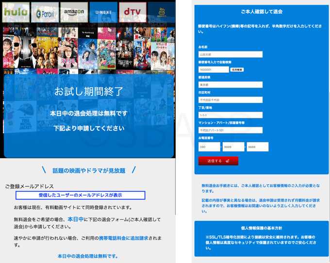 注意喚起 お客さまサポート 定期購読のご確認 個人情報流出に繋がる詐欺メールに注意 楽しくiphoneライフ Sbapp