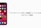 【iPhone】アプリのアイコンが白い方眼紙アイコンになる問題がiOS13.5.1で報告