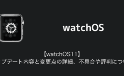 【watchOS11】アップデート内容と変更点の詳細、不具合や評判について