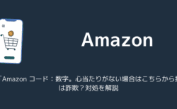 SMS「Amazon コード：数字。心当たりがない場合はこちらから拒否」は詐欺？対処を解説（2025年7月）